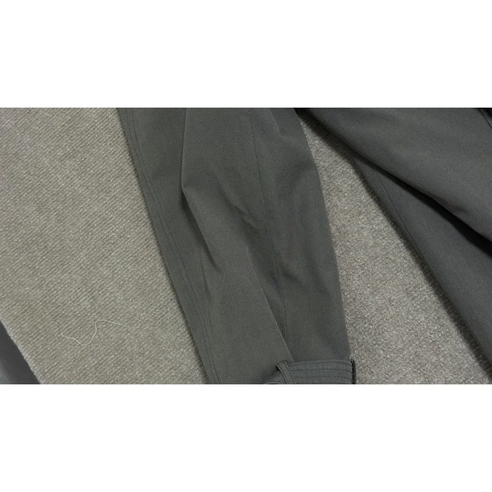 Vintage Bradley Jons Trench Coat Mens 40 Gray Belted Wool‎ Liner Rain Classic
